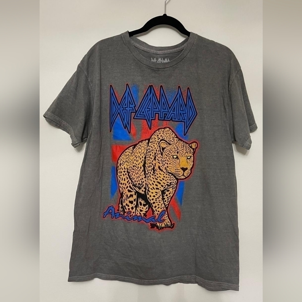 Def Leppard Leopard Rock and Roll Music Band Shirt